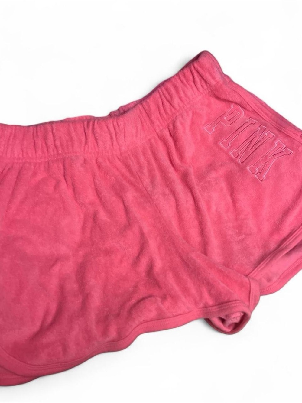 PINK Victoria's Secret Women’s Pink Terry Lounge Shorts